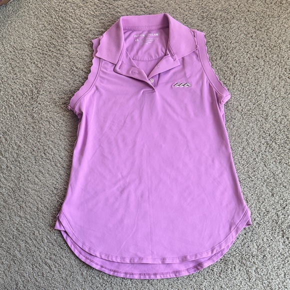 Peter Millar Tops - Peter Millar Sleeveless Button Polo Size XS